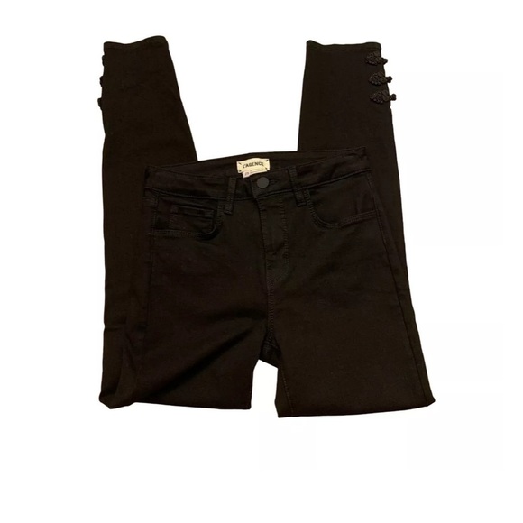L’AGENCE Margot black skinny jeans size 27 - Picture 3 of 7